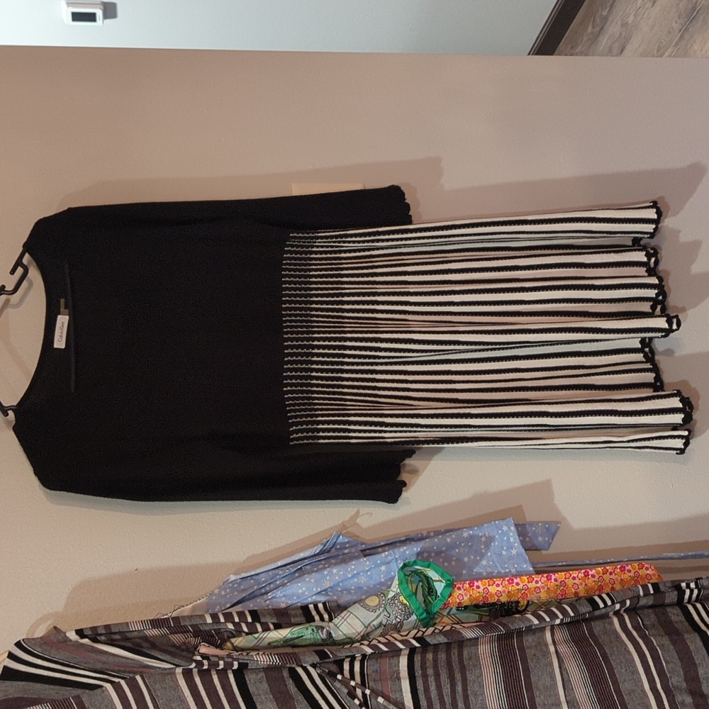 Calvin Klein Women's sweater dress Sz L